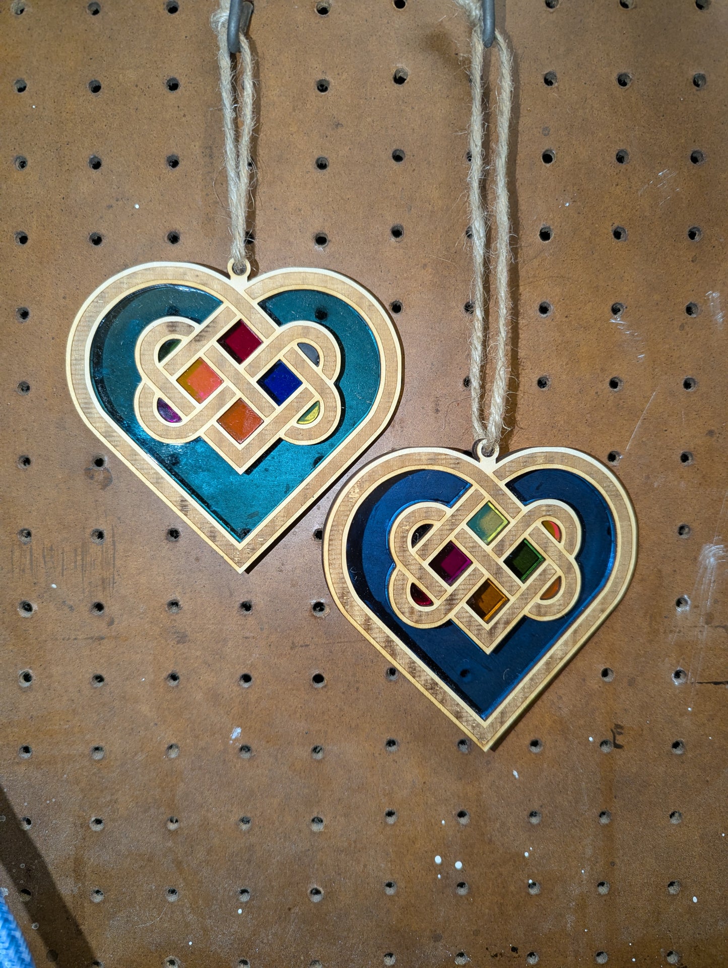 "Love Knot" Indoor Suncatcher - Assorted Colors