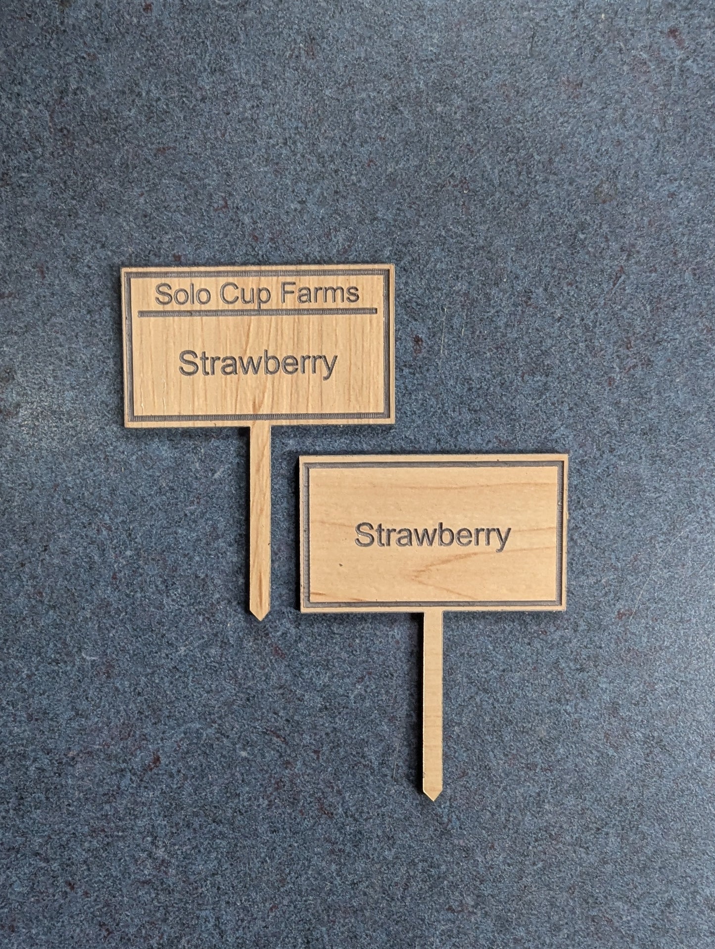 2-inch 'Farm' Plant Sign
