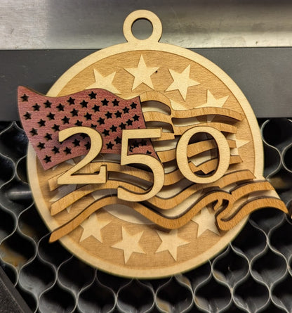 'America 250' Anniversary Ornament